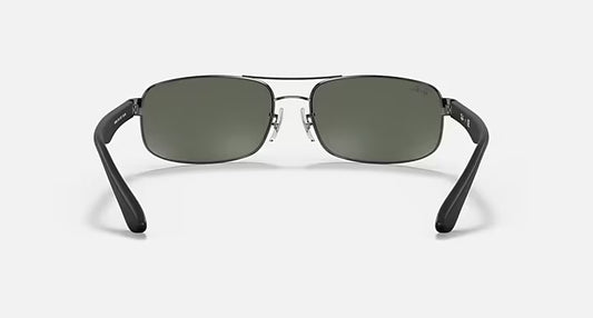 Sunglasses Ray-Ban RB3445 004 61-17 Silver Medium
