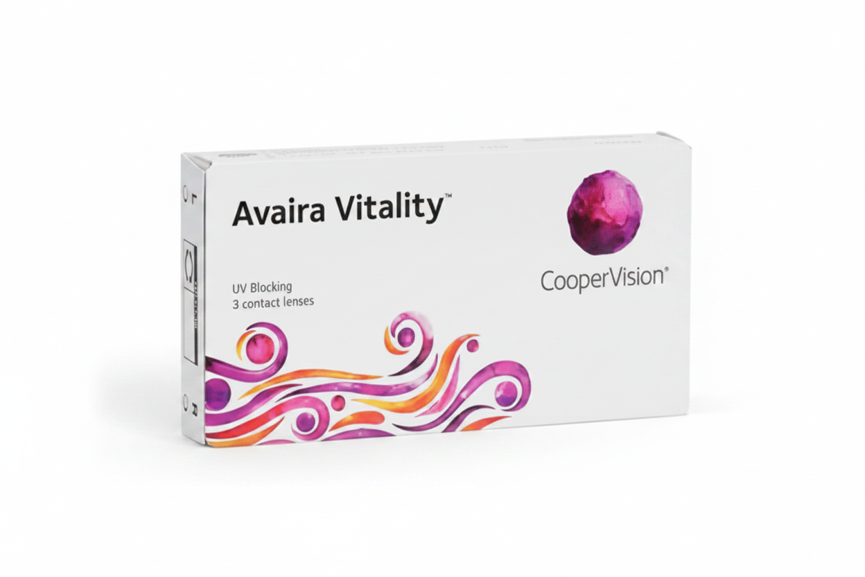 עדשות מגע חודשיות Avaira Vitality 6pck Cooper vision