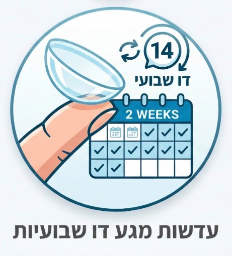 עדשות דו שבועיות