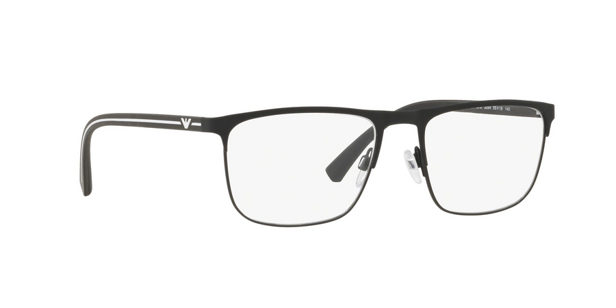 Emporio Armani EA1079 Eyeglasses – Rubber Black (3094)
