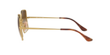 Ray-Ban Square 1971 Classic RB1971 Sunglasses – Polished Arista Gold / Light Brown Gradient Lenses (9147/51) – 3