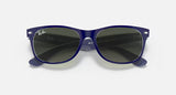Sunglasses Ray-Ban New wayfarer RB2132 6053/71 52-18 Blue