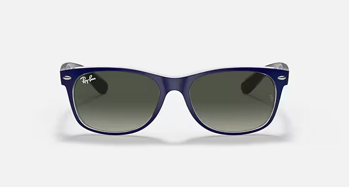 Sunglasses Ray-Ban New wayfarer RB2132 6053/71 52-18 Blue
