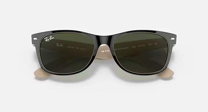 Sunglasses Ray-Ban New wayfarer RB2132 875 55-18 Black