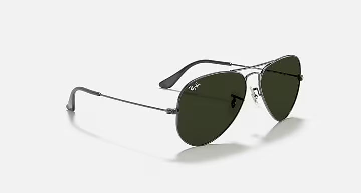 RB3025 Aviator Gunmetal Green W0879