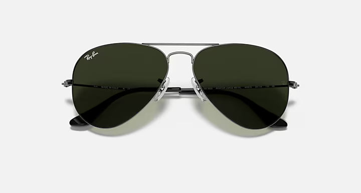 RB3025 Aviator Gunmetal Green W0879