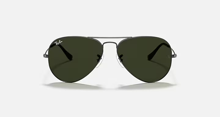 RB3025 Aviator Gunmetal Green W0879