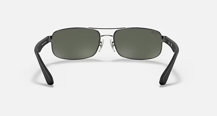 Sunglasses Ray-Ban RB3445 004 61-17 Silver Medium