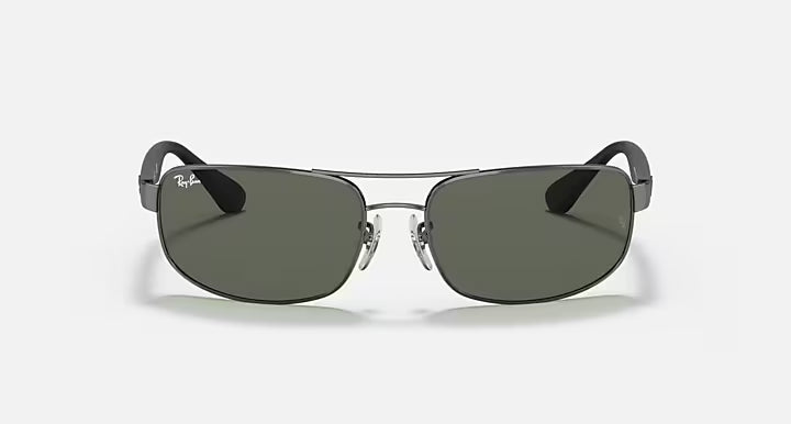 Sunglasses Ray-Ban RB3445 004 61-17 Silver Medium