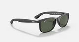 Ray-Ban RB4202 606971-55 Andy Matte Black On Black / Green Classic Lenses