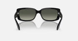 Ray-Ban RB4389 601/71-58 Black / Grey Gradient Lenses  Ray-Ban RB4389 601/71-58