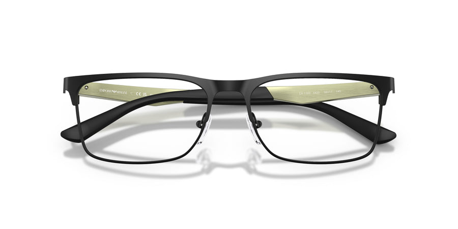 Emporio Armani EA 1183 - 3433 Matte Black | Eyeglasses Man