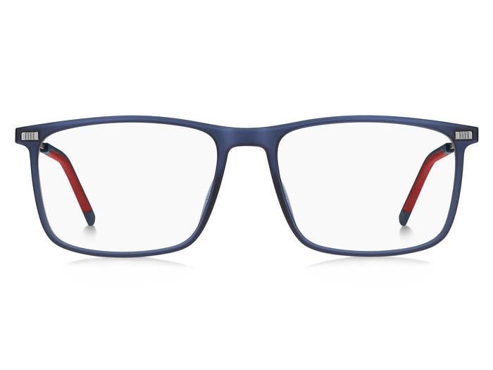 Tommy Hilfiger TH 2018 Eyeglasses – Transparent Matte Blue (FLL) – 3