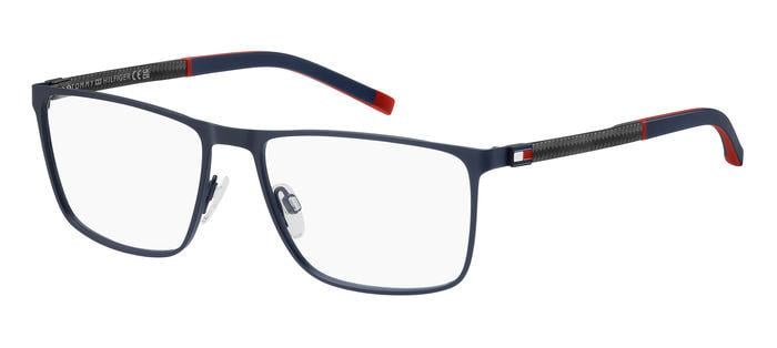 Tommy Hilfiger TH 2080 Eyeglasses – Matte Blue (FLL)