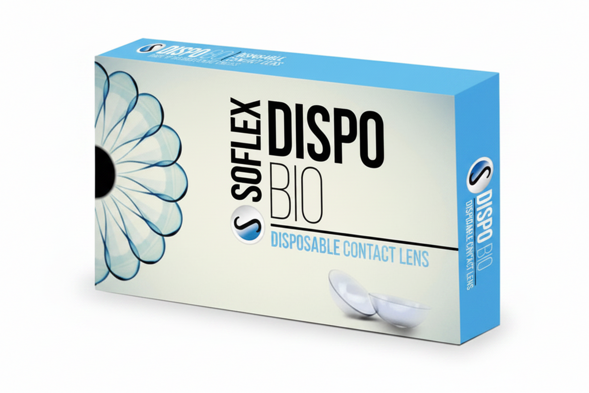 Dispo Bio 6pck ‏עדשות חודשיות Soflex