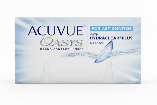 Acuvue Oasys For Astigmatism 6pck - עדשות חודשיות עם צ׳לינדר