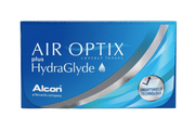 עדשות מגע חודשיות Air Optix plus HydraGlyde Alcon
