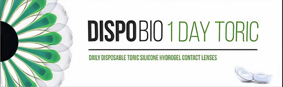 Dispo Bio 1-Day Toric- עדשות יומיות עם צלינדר – תמונת המוצר
