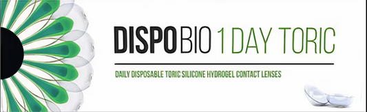 Dispo Bio 1-Day Toric- עדשות יומיות עם צלינדר – תמונת המוצר