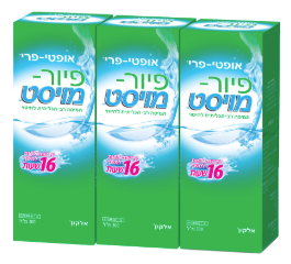 שלישית Pure Moist Alcon