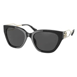 Michael Kors Dark Grey Solid Cat Eye Ladies Sunglasses 0MK2154 300587 54