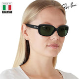 Ray-Ban RB4101 JACKIE OHH Butterfly Shaped Sunglasses for Men & Women with Official RAYBAN Eyewear Kit