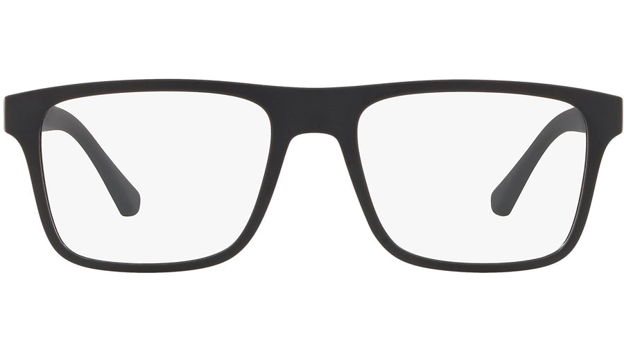 Emporio Armani EA4115 Eyeglasses with Sun Clip-Ons – Matte Black (5801/1W)
