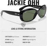 Ray-Ban RB4101 JACKIE OHH Butterfly Shaped Sunglasses for Men & Women with Official RAYBAN Eyewear Kit