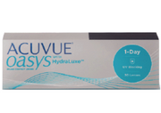ACUVUE OASYS 1-Day עם HydraLuxe חבילה של 30 