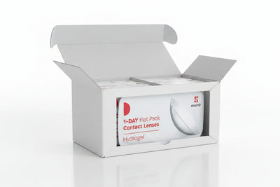 1-Day Flat Pack - עדשות יומיות באריזה שטוחה