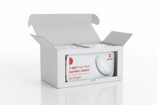 1-Day Flat Pack - עדשות יומיות באריזה שטוחה
