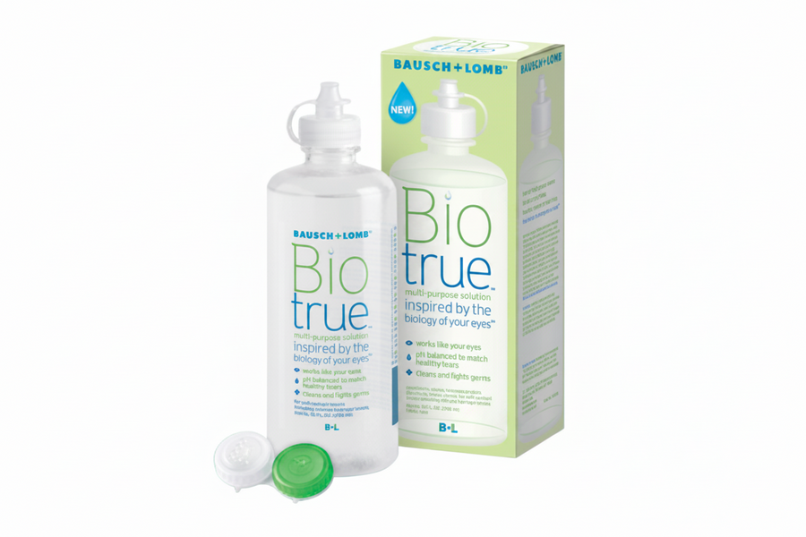 BioTrue - תמיסה רב תכליתית לעדשות מגע