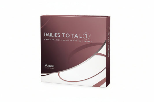 DAILIES TOTAL1 90 Pack - עדשות מגע יומיות מסיליקון והיידוג'ל 