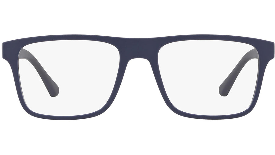 Emporio Armani EA4115 Eyeglasses with Sun Clip-Ons – Matte Dark Blue (5759/1W)