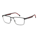 Carrera 8934 Eyeglasses – Matte Black / Red (BLX) – 3