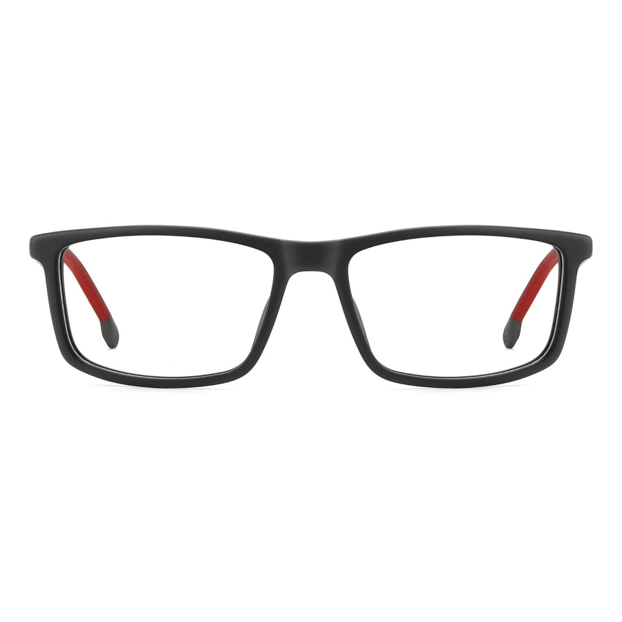 Carrera 8912 Eyeglasses – Matte Black / Red (BLX) – 2