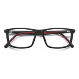 Carrera 8912 Eyeglasses – Matte Black / Red (BLX)