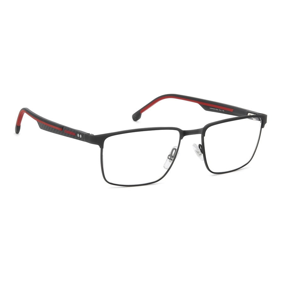 Carrera 8934 Eyeglasses – Matte Black / Red (BLX) – 4