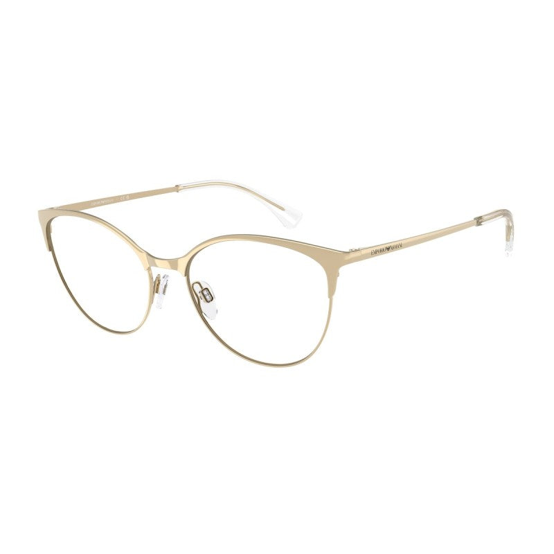Emporio Armani EA 1087 - 3013 Shiny Pale Gold | Eyeglasses Woman