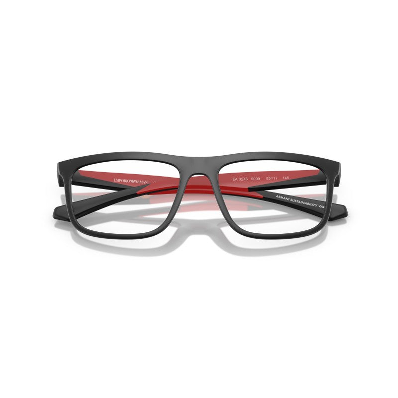 Emporio Armani EA 3246 - 5009 Matte Black | Eyeglasses Man