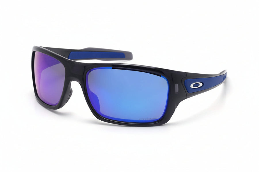 Sunglasses Oakley Turbine Black Prizm OO9263 56 63-17 Large Flash
