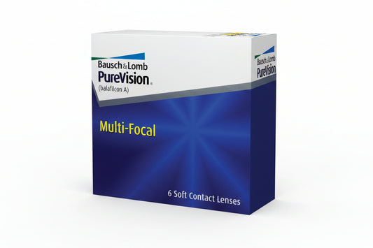 PureVision Multi-Focal - עדשות מגע חודשיות מולטיפוקליות 
