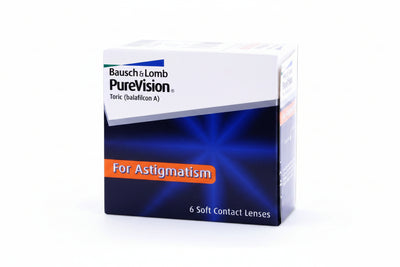PureVision Toric For Astigmatism - עדשות מגע חודשיות עם צלינדר 