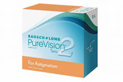 PureVision2 Toric For Astigmatism - עדשות מגע חודשיות עם צלינדר 
